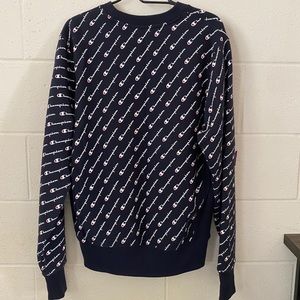 Champion thousand small logos sweater (Navy)